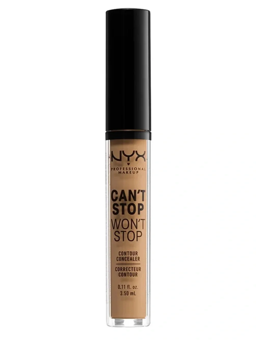 NYX Can't Stop Won't Stop Full Coverage Concealer - Golden, NEW